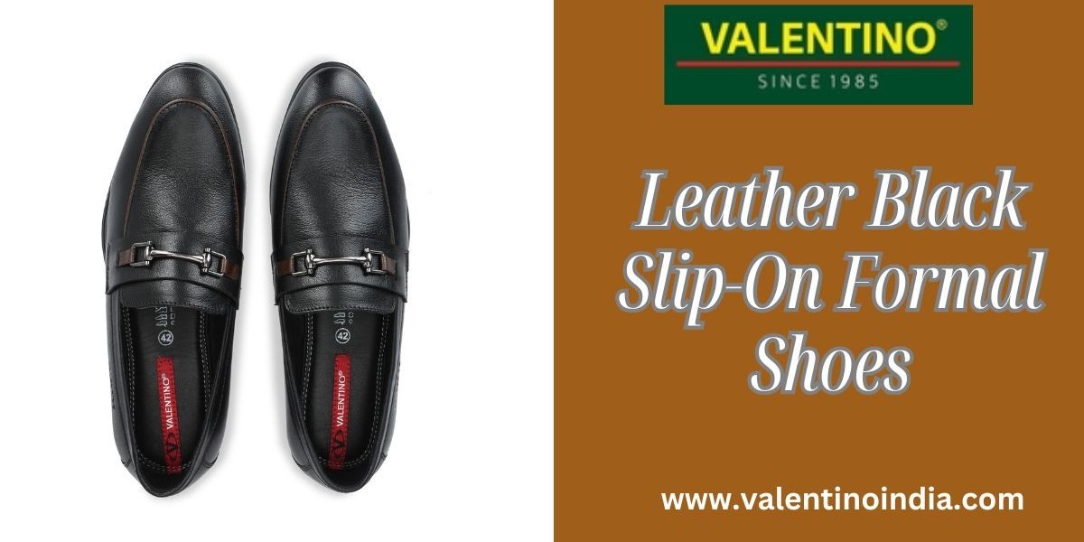 Elevate Your Style: Black Leather Slip-Ons