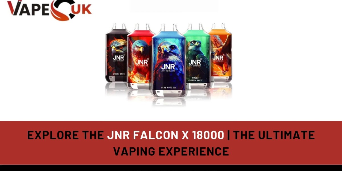 Explore the JNR Falcon X 18000 | The Ultimate Vaping Experience
