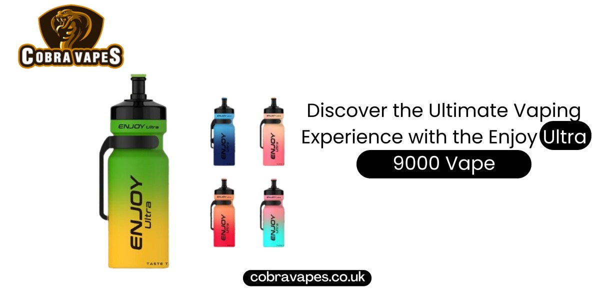 Discover the Ultimate Vaping Experience with the Enjoy Ultra 9000 Vape