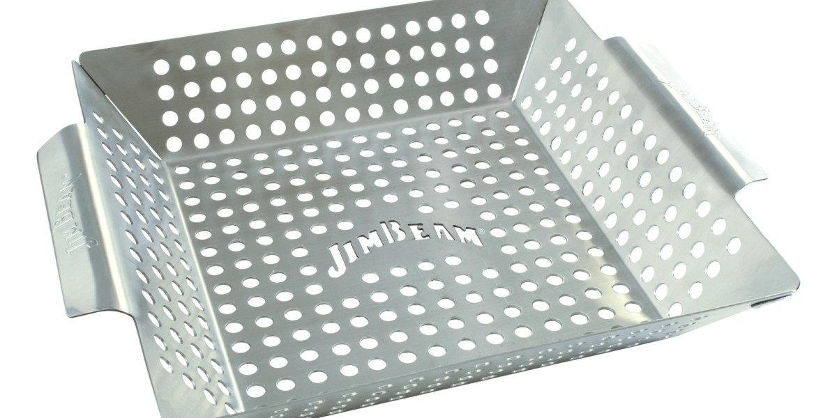 Elevate Your BBQ Experience with the Jim Beam® Stainless Steel Grilling Wok