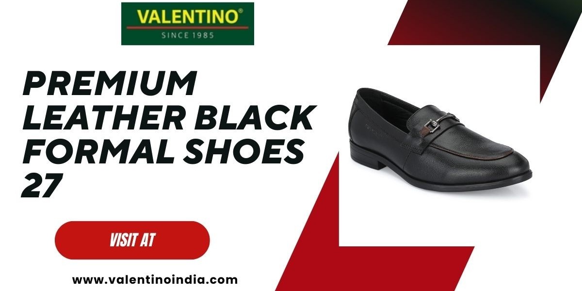 Luxury Black Leather Formal Oxfords - Size 27