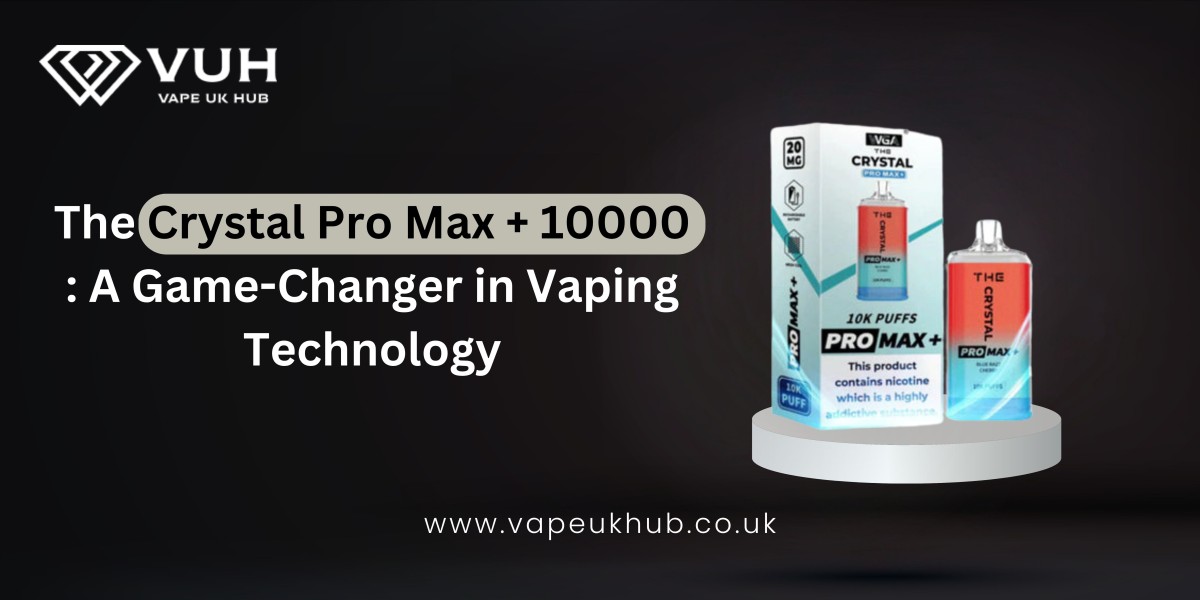 The Crystal Pro Max: A Game-Changer in Vaping Technology
