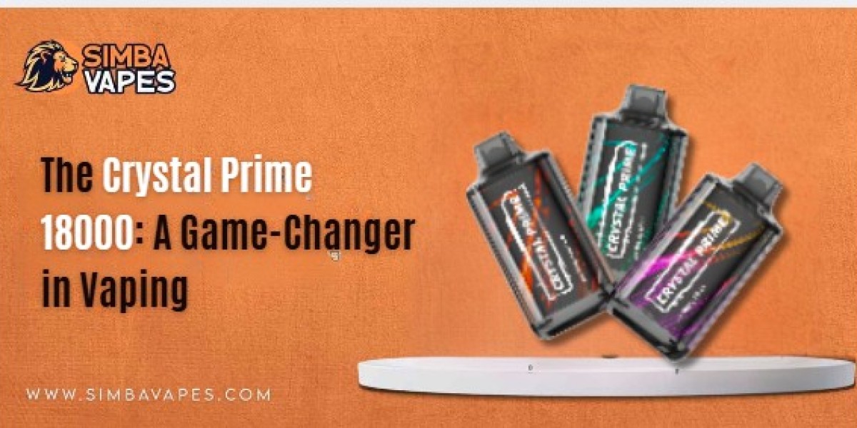 The Crystal Prime 18000: A Game-Changer in Vaping