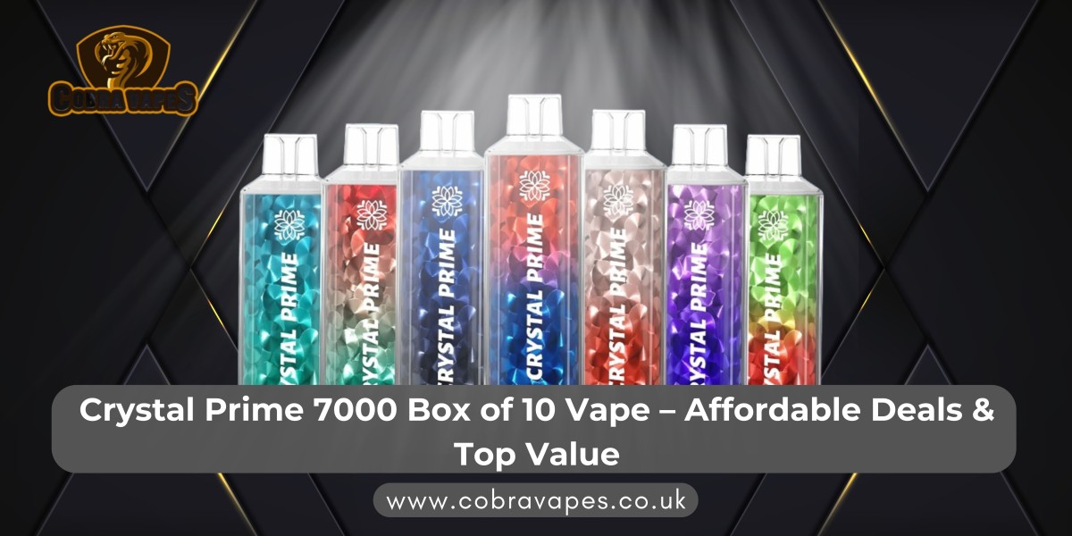 Crystal Prime 7000 Box of 10 Vape – Affordable Deals & Top Value