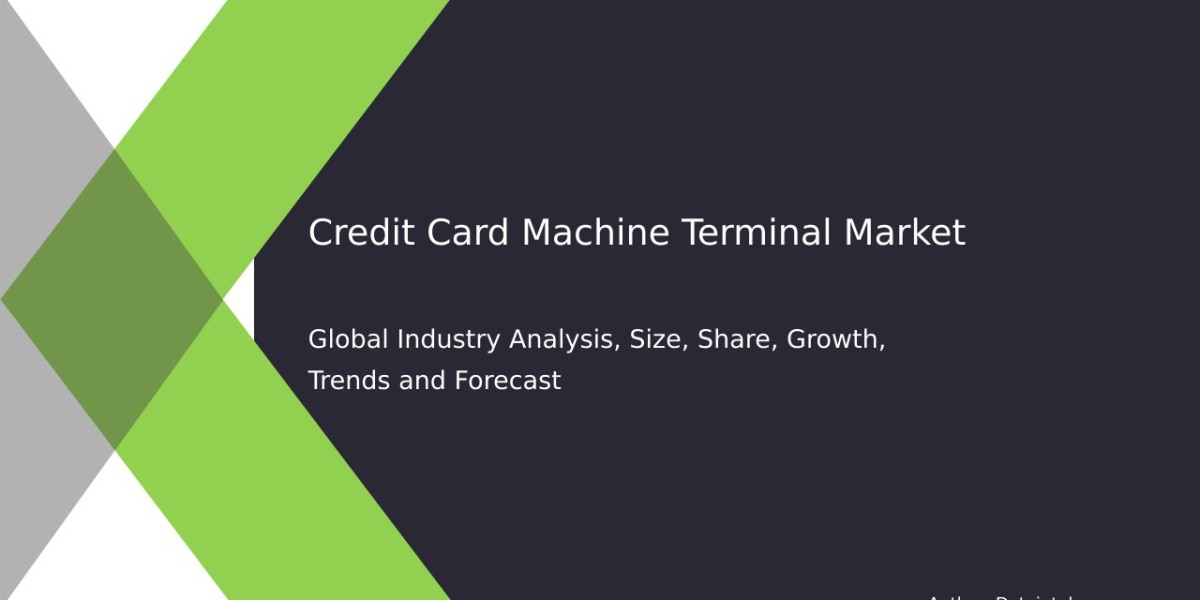 Credit Card Machine Terminal Market: Analysis, Forecast, & Trends till 2032