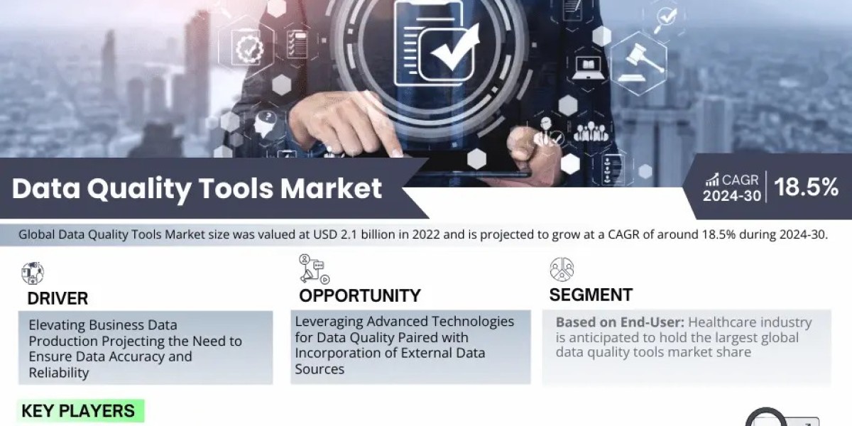 Data Quality Tools Market Set for Significant Growth, Forecasted CAGR of 18.5% by 2030