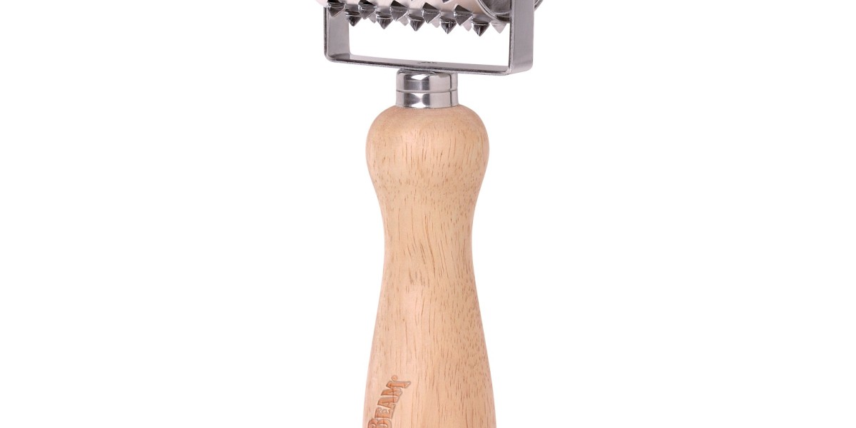 Elevate Your Meat Prep with the Jim Beam® Stainless Steel Rolling Meat Tenderizer