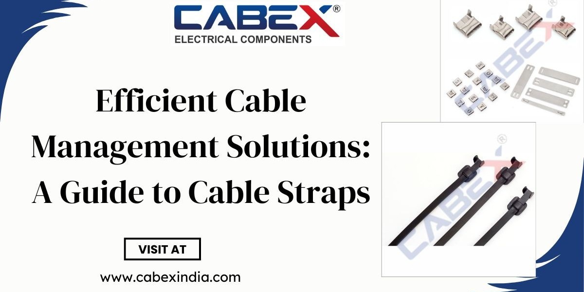 Efficient Cable Management Solutions: A Guide to Cable Straps