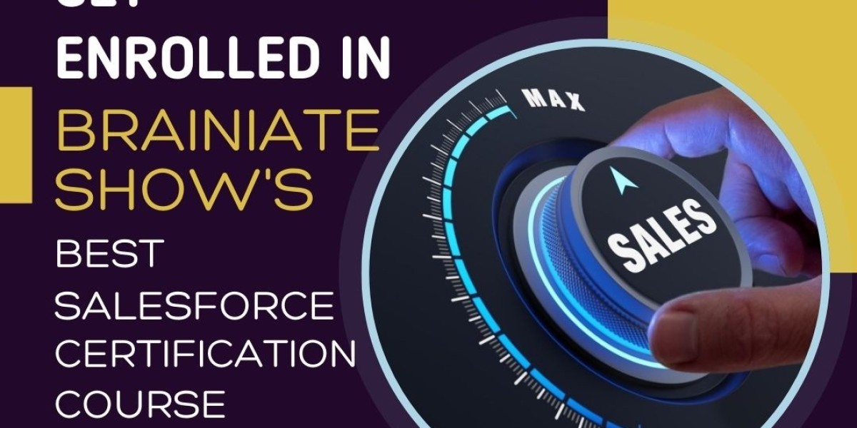 Get Enrolled in Brainiate Show's Best Salesforce Certification Course