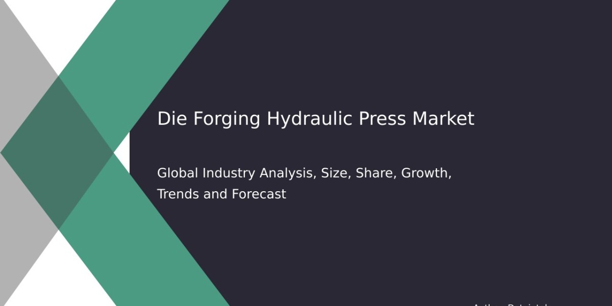 2032 Die Forging Hydraulic Press Market Insights and Analysis | By Dataintelo