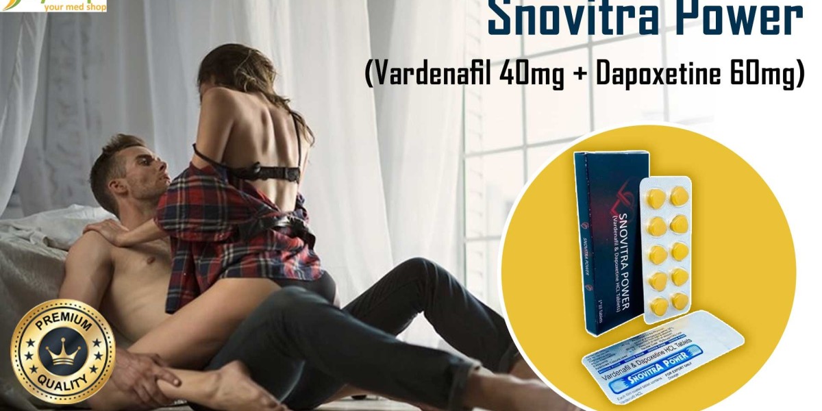 Snovitra Power Tablets Vardenafil 40mg + Dapoxetine 60mg – Low Price Guarantee