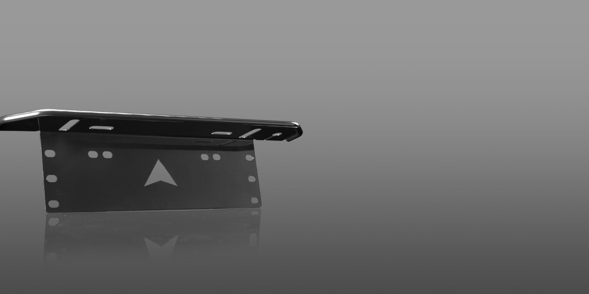 Number Plate Light Bar Mount