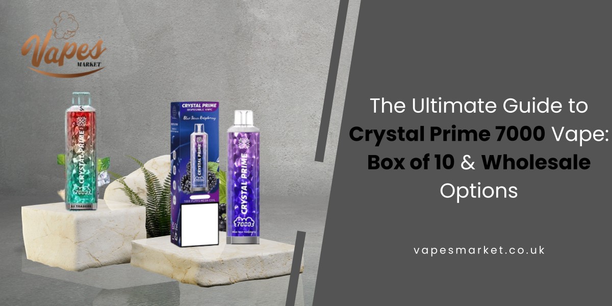 The Ultimate Guide to Crystal Prime 7000 Vape: Box of 10 & Wholesale Options