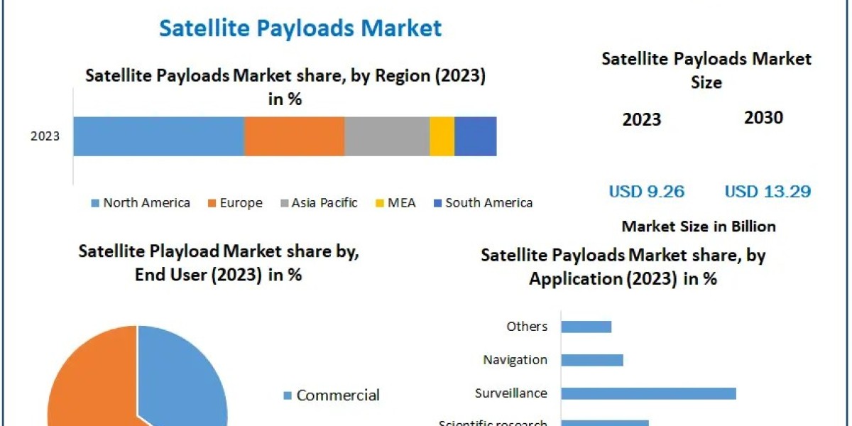 Satellite Payloads Market to Reach USD 13.29 Bn by 2030, Growing at 5.3% CAGR