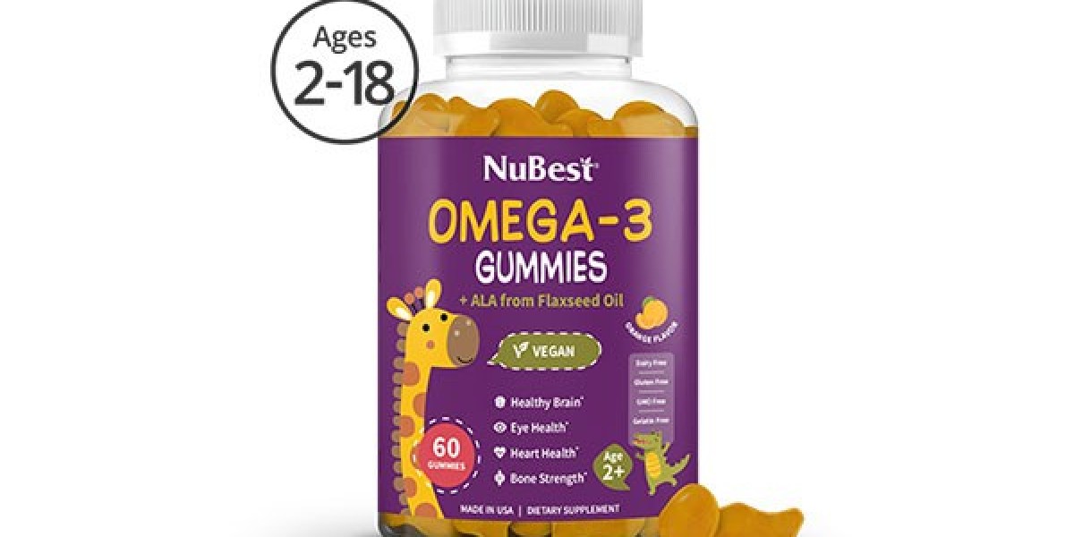 NuBest Omega-3 Gummies: A Tasty Boost for Brain, Heart, and Bone Health
