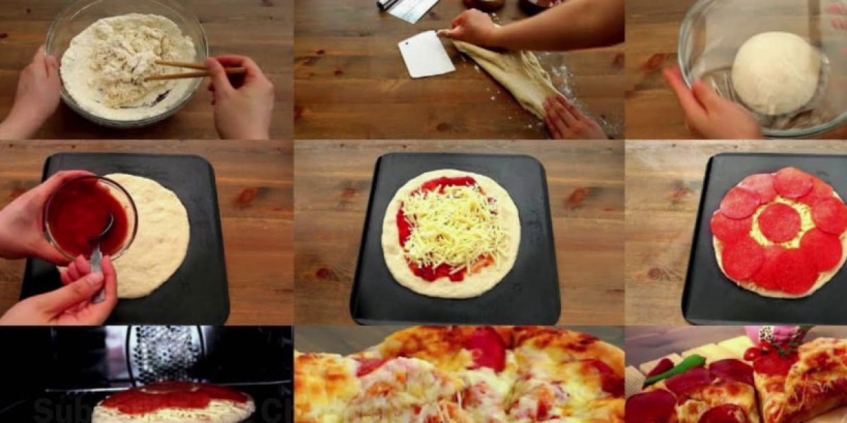 How pizza is made step by step?