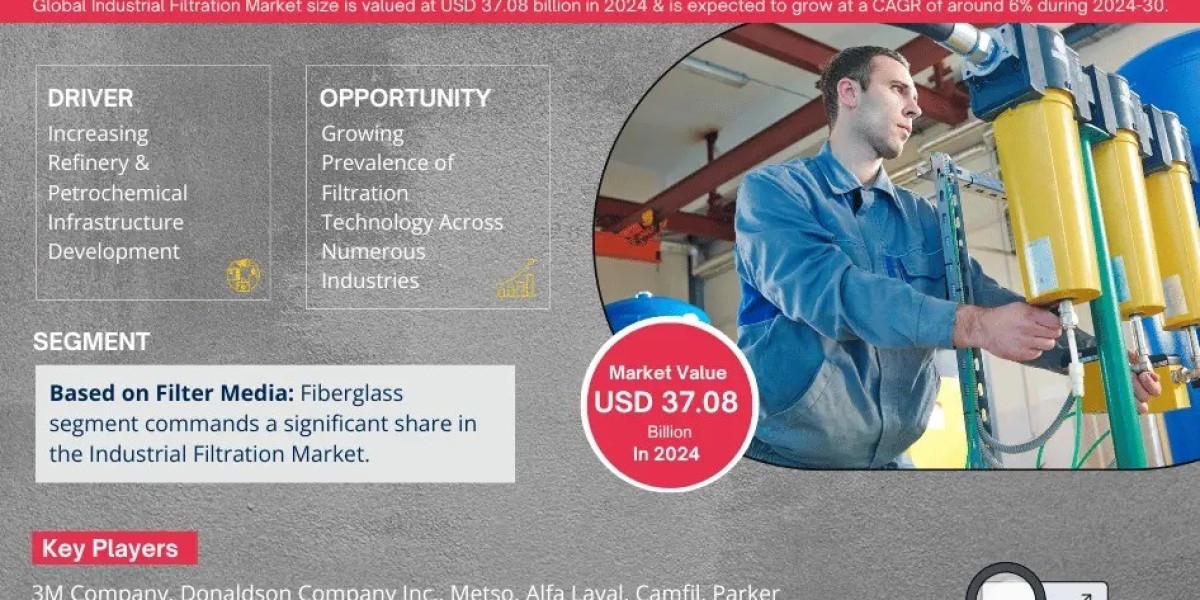 Explosive Growth Expected:  Industrial Filtration Market to Expand at 6% CAGR Through 2030