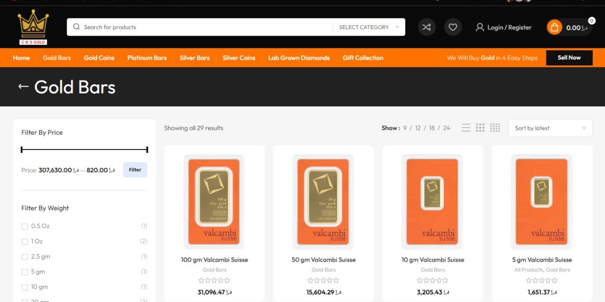 Buy Gold Bars in Dubai – Trusted Source for Premium Gold Bars at CKS Gold