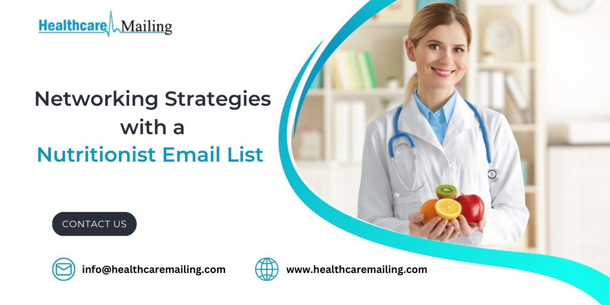 Networking Strategies with a Nutritionist Email List