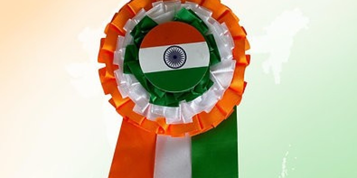 Celebrate Unity with Stylish Tricolor Brooches and Decorations