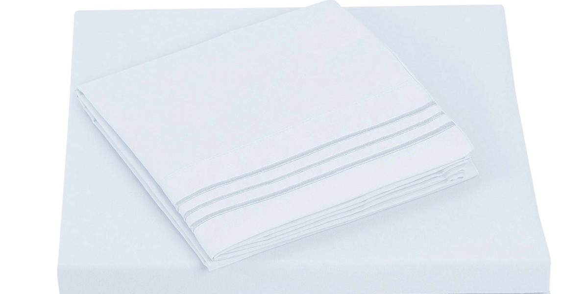 TEXTILIA™ Twin Size 3 Piece Bedsheet Set – White: Redefining Elegance in Simplicity