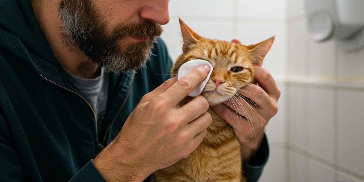 ¿Cómo y con qué lavar los ojos de un gato o gatito?