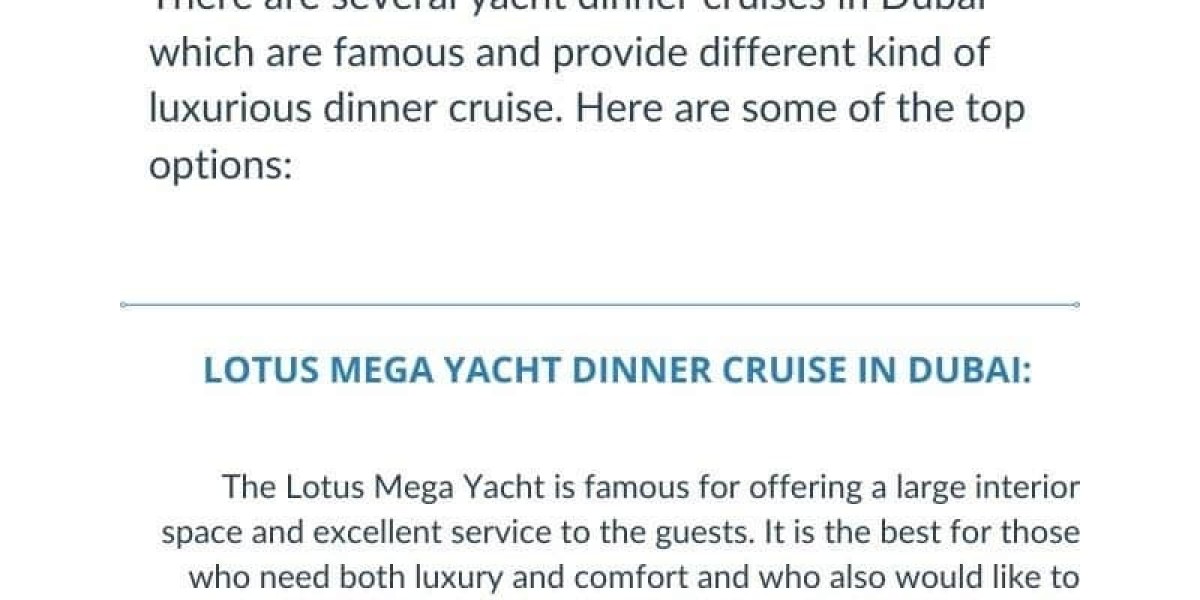Discover Dubai’s Nighttime Glamour: A Yacht Dinner Cruise Experience