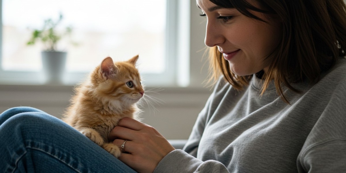 ¿Cómo criar un gatito?