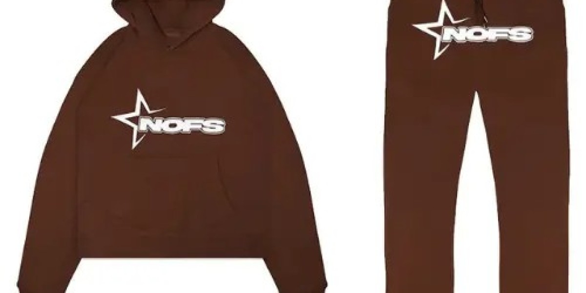 Nofs Brown Tracksuit - Stylish & Comfy
