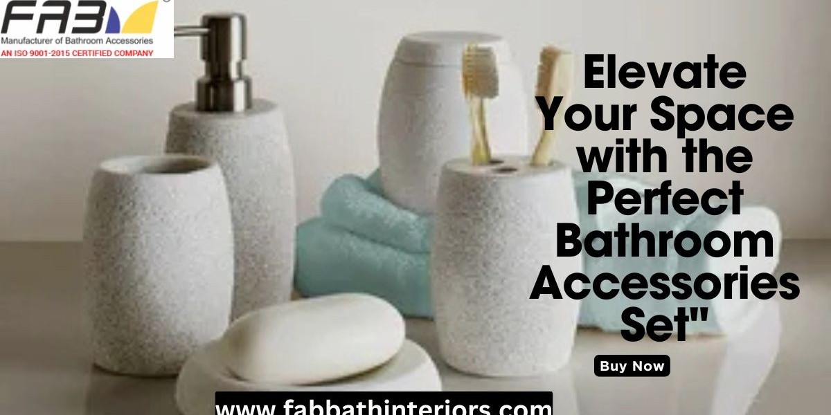 "Complete Bathroom Transformation: Elevate Your Space with the Perfect Bathroom Accessories Set"
