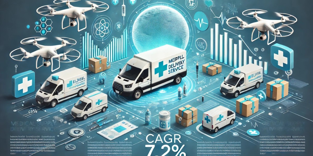 Medical Supply Delivery Service Market Segmentation and Future Scope with Top Players, Regional Trends, and Size Insight
