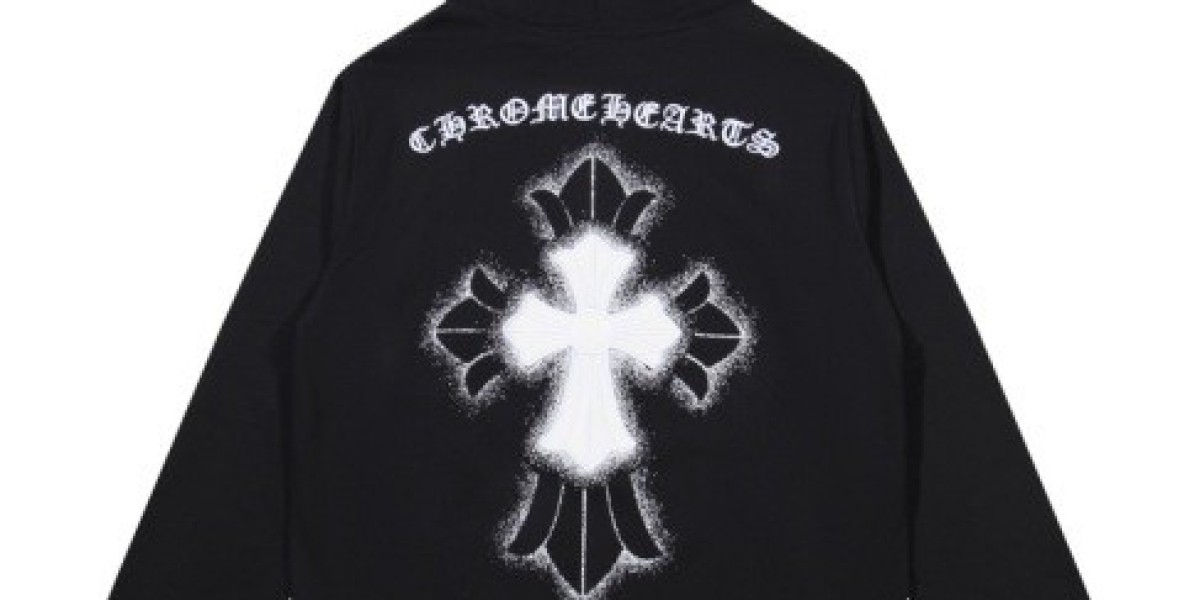 Make it bold, make it Chrome Hearts hoodie