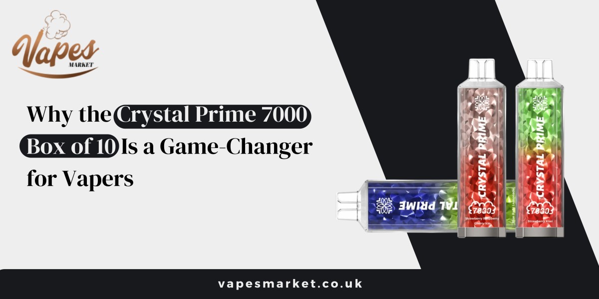 Why the Crystal Prime 7000 Box of 10 Is a Game-Changer for Vapers