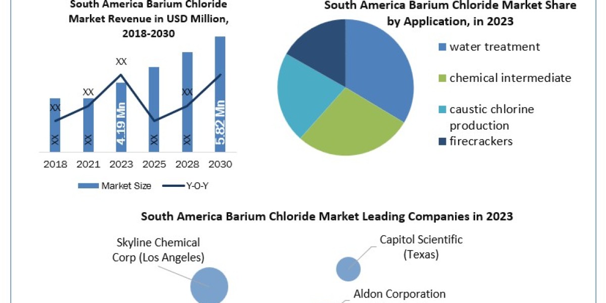 South America Barium Chloride Market Overview and scope, Forecast Market by Players, Regions and Forecast to 2030