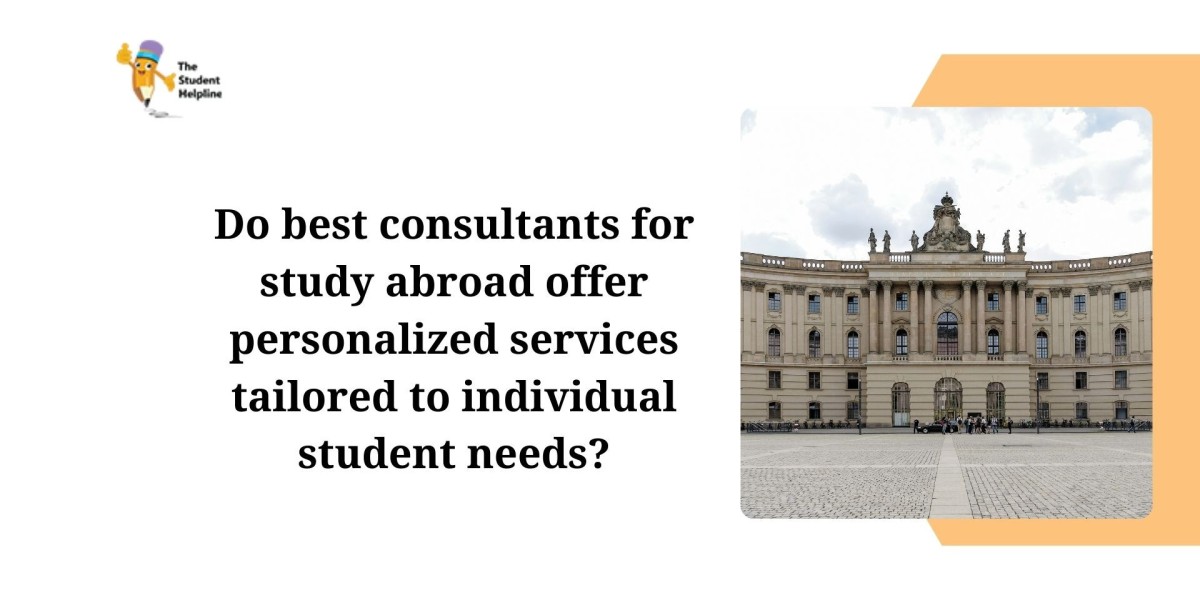 Do best consultants for study abroad offer personalized services tailored to individual student needs?