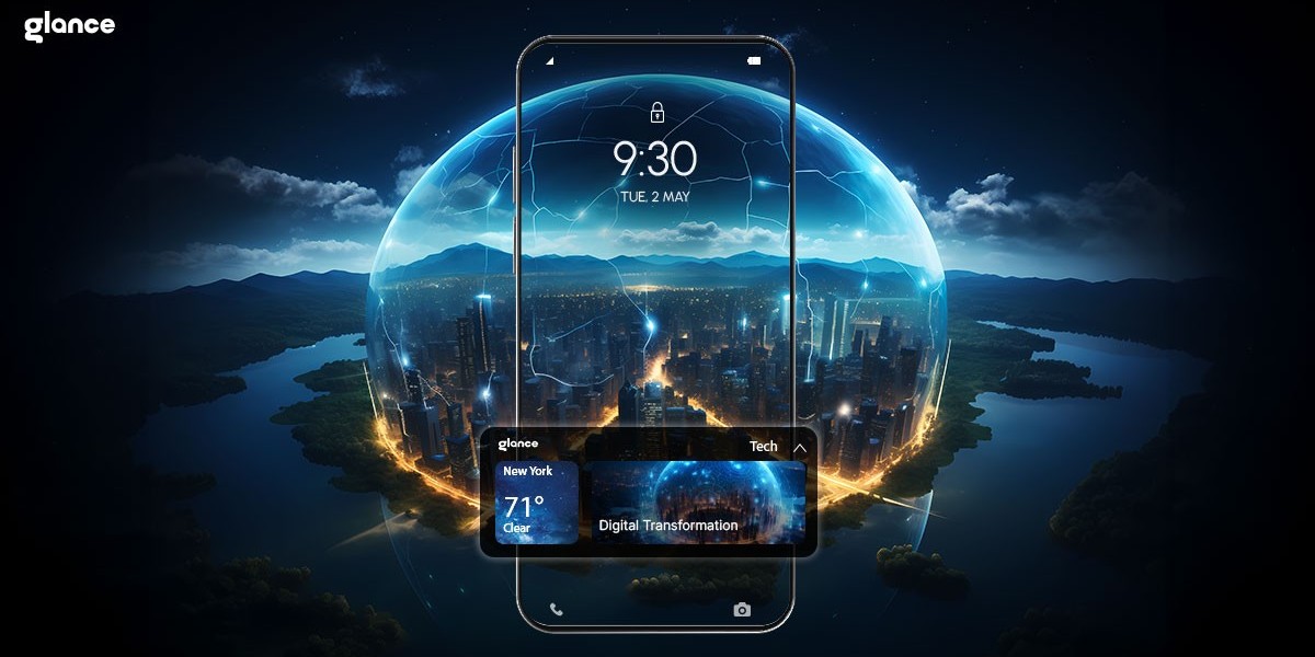 How Glance Transforms Your Phone’s Lock Screen Experience