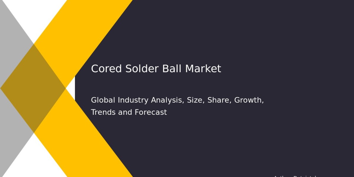 Market Overview: Cored Solder Ball Industry Insights 2032
