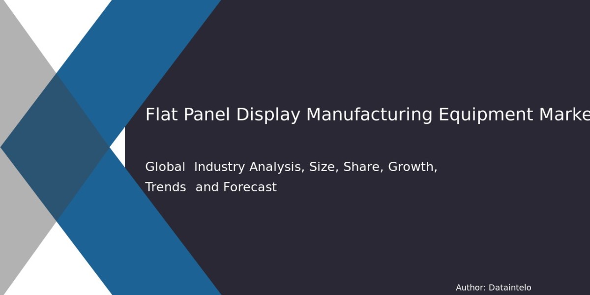 Comprehensive Analysis of Flat Panel Display Equipment Market Growth 2032