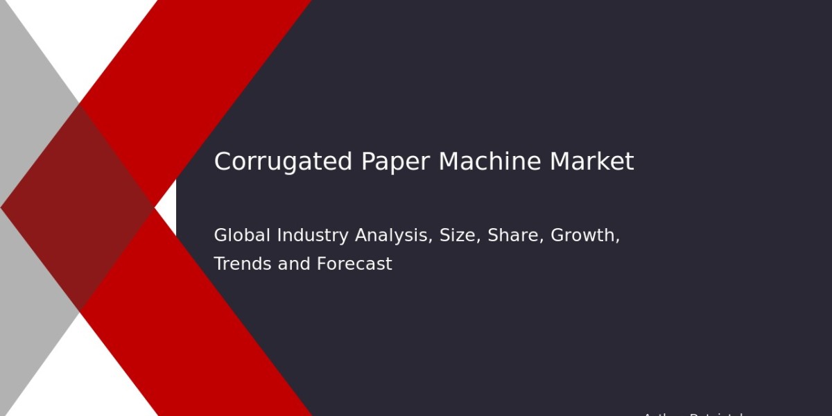 Corrugated Paper Machine Market Overview: Size and Growth 2032