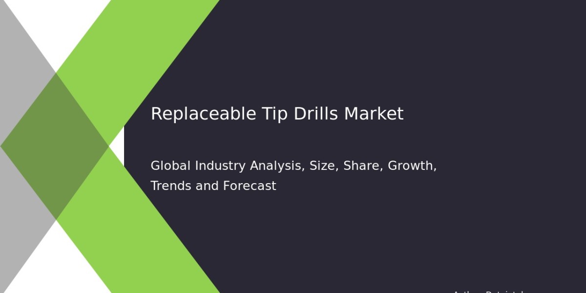 Key Growth Drivers in Replaceable Tip Drills Market Trends and Demands 2032