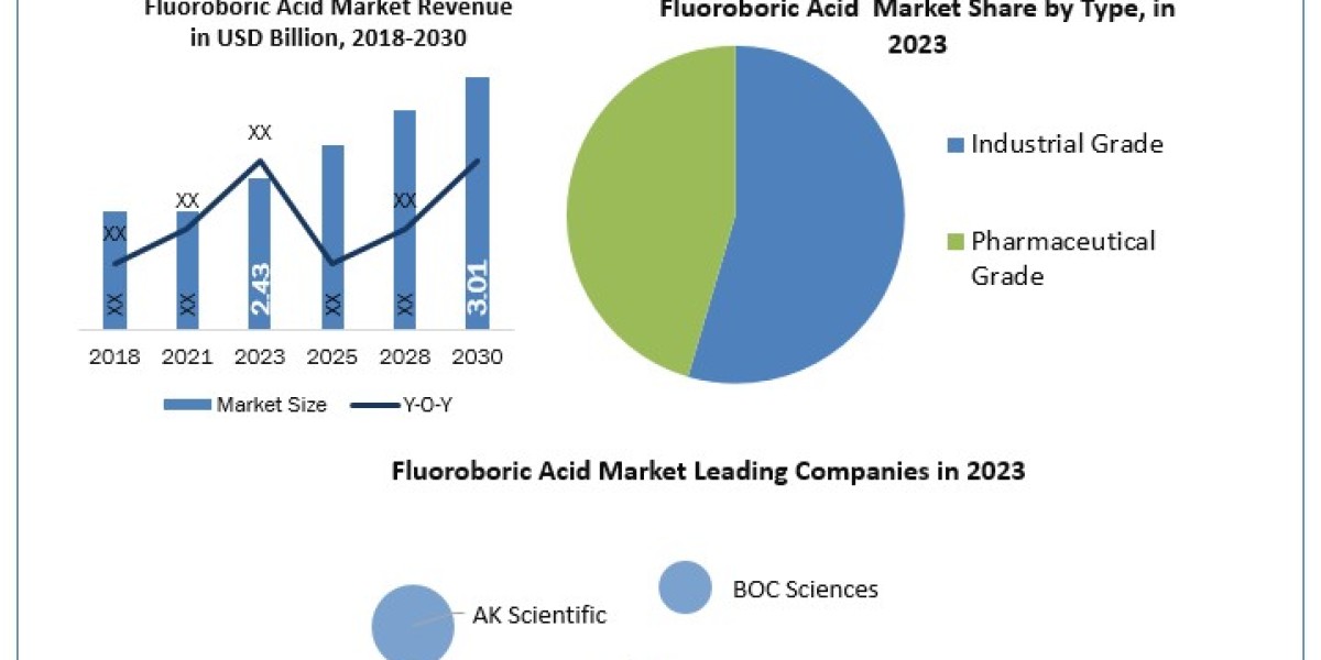 Fluoroboric Acid Market Uncharted Territory: Size, Share, Revenue, and Worth Statistics Overview  2030