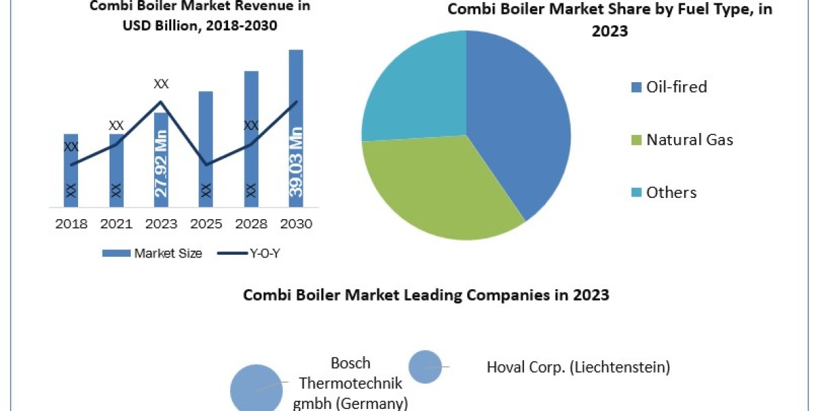 Combi Boiler Market 	Statistical Snapshot: Size, Share, Revenue, and Worth Statistics | 2024-2030