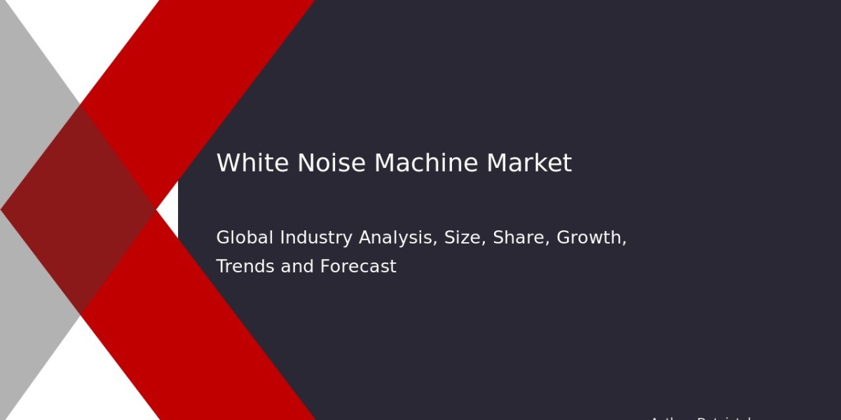 White Noise Machine Market Sales Revenue & Competitive Growth 2032