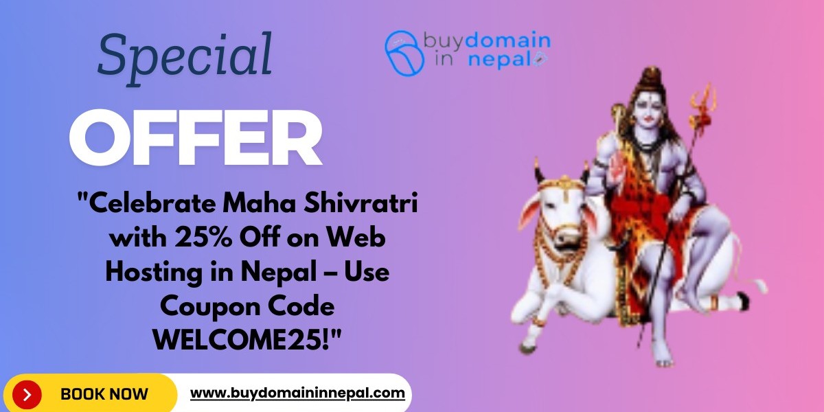 Celebrate Maha Shivratri with a 25% Discount on Web Hosting Services in Nepal