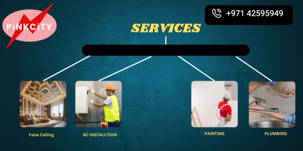 Expert Plumbing AC Painting and False Ceiling Services by Pink City MEP