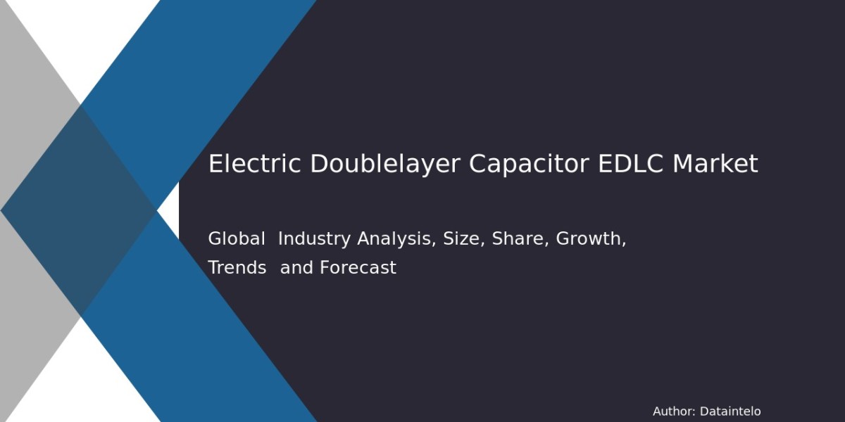 Electric Double-layer Capacitor (EDLC) Market Scope & CAGR 14.1% Growth Prediction by 2032
