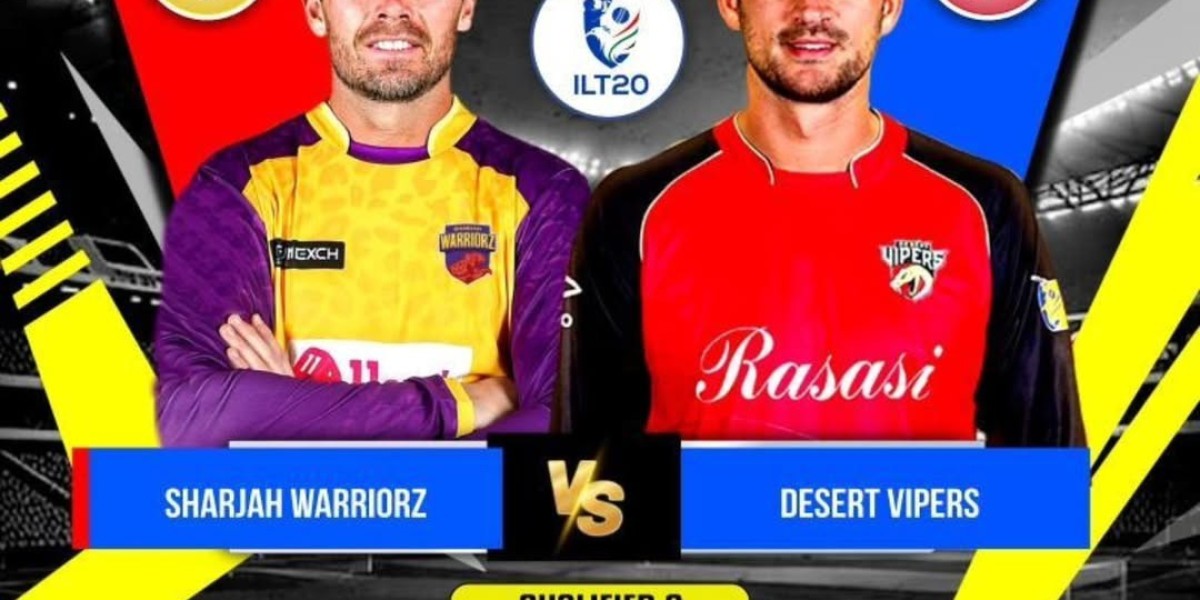Desert Vipers vs Sharjah Warriorz: A Clash of Champions in Qualifier 2! With Reddy Anna Id " ?⚡