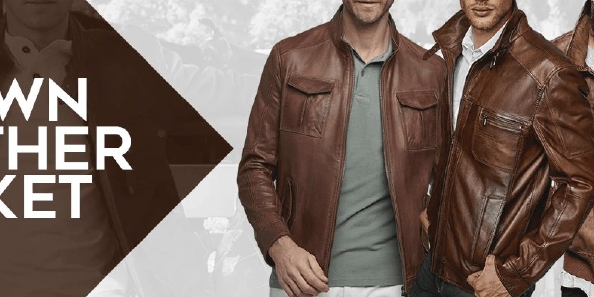 The Evolution of Fashion: mens brown leather jacket