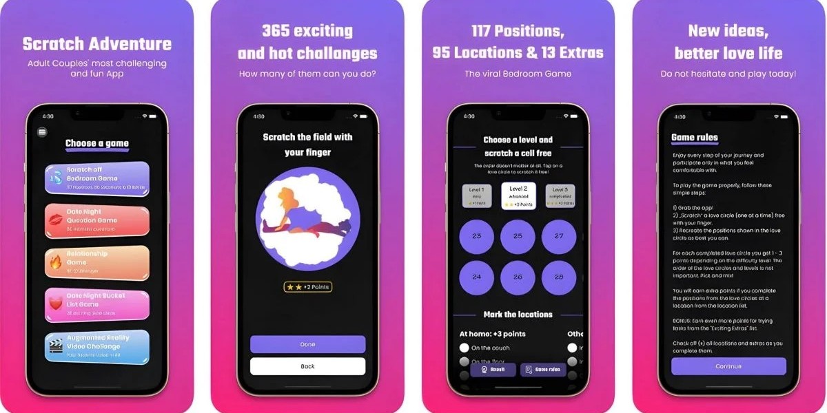 Scratch Adventure APK – The Ultimate Couple Game & Intimacy Games for Couples