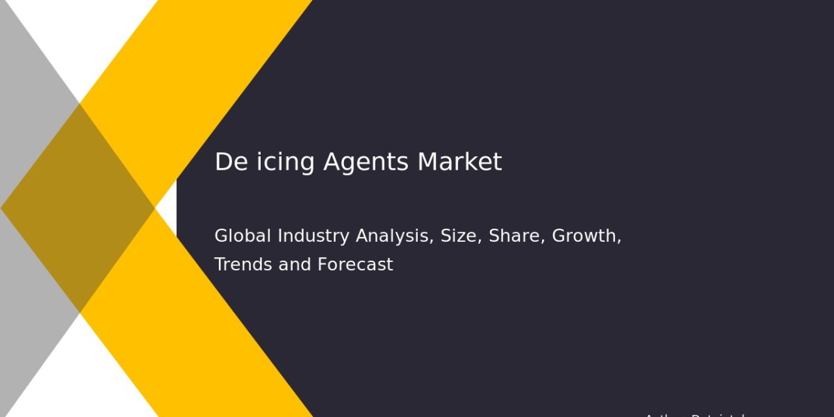 De-Icing Agents Industry Report 2032 | CAGR 6.5% Growth Analysis